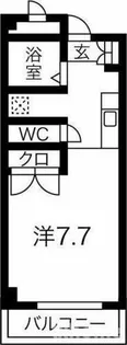 ウエストコーポ【1階】の間取り