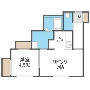 コンフォール発寒【3階】の間取り
