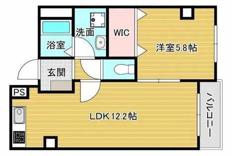 PLAZA【2階】の間取り
