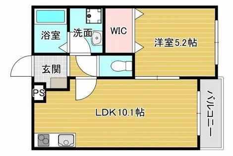PLAZA【3階】の間取り