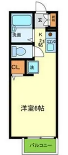 兵庫県西宮市上ケ原一番町【アパート】の間取り