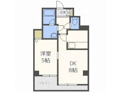 エーデルホフ【8階】の間取り