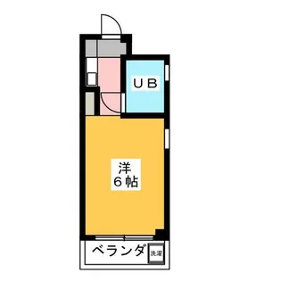 1Rの間取り画像