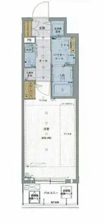 エスライズ梅田DOSHIN【10階】の間取り