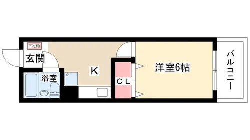 第三幸楽ビル【3階】の間取り