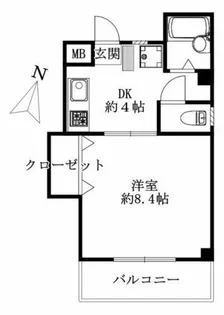 フィールド大石【301号室】の間取り