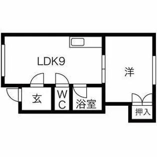 ハイツアイリス【3号室】の間取り