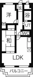 第1吉田マンション【2階】の間取り