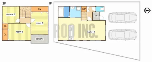 兵庫県姫路市花田町加納原田【一戸建】の間取り