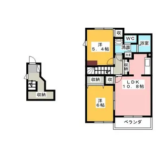 マジョリティー【2階】の間取り