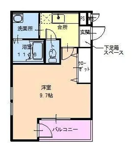フジパレス武庫之荘2番館【1階】の間取り