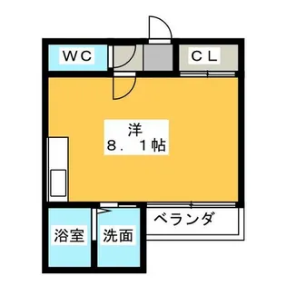 GRANDTIC金山【2階】の間取り