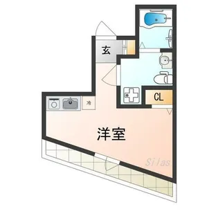 フェリーチェ百舌鳥【5階】の間取り