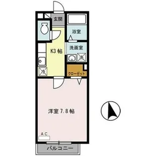 兵庫県伊丹市南本町2丁目【アパート】の間取り