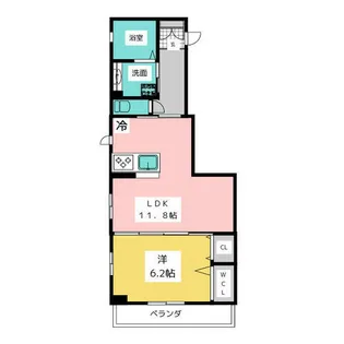 グラン弥富通【3階】の間取り