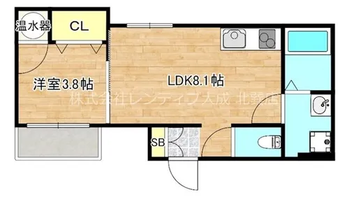 アルベロ リーノ【2階】の間取り