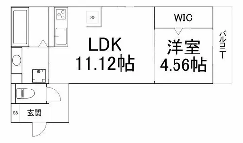 サウスメゾンサフィニア【2階】の間取り