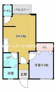 阪南パピレス【303号室】の間取り