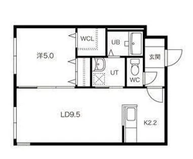 Ritz GRANDE大通【4階】の間取り