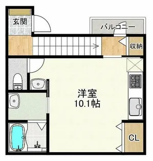 シャインラッシュⅡ【202号室】の間取り