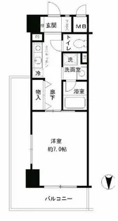 デセンシアISHIFUNE【2階】の間取り