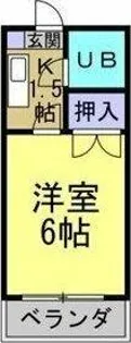 アーバン青山【2階】の間取り