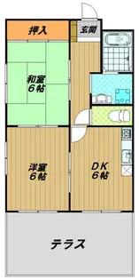 兵庫県神戸市西区森友5丁目【マンション】の間取り