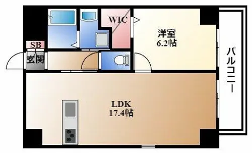 Izumi Tres【3階】の間取り