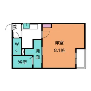 エル前之輪【1階】の間取り