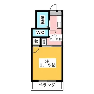 グランパス植田【2階】の間取り