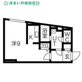愛知県岡崎市羽根町字若宮【マンション】の間取り