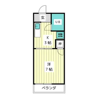 コーポ和幸【2階】の間取り