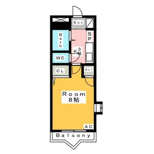 リバストーン【3階】の間取り