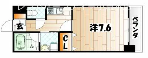 内山神岳ビル【511号室】の間取り