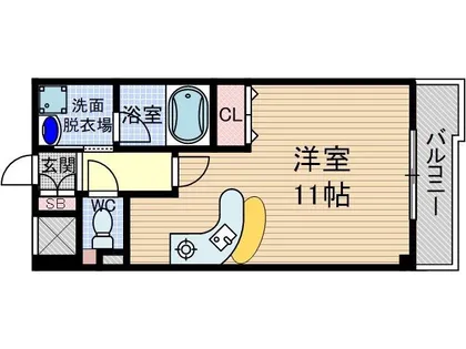 グランエスポワール【5階】の間取り