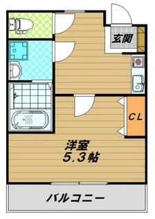 ときわ庄山ハイツ【1階】の間取り