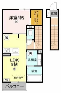 グランクレール西二見【2階】の間取り