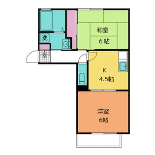 サンガーデンISIO C棟【2階】の間取り