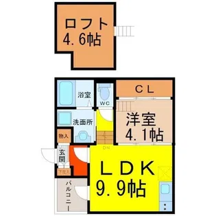 La Premie’re【2階】の間取り