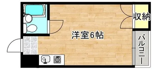 MINTIA北巽【2階】の間取り