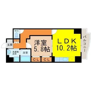 プラシードY´s【2階】の間取り