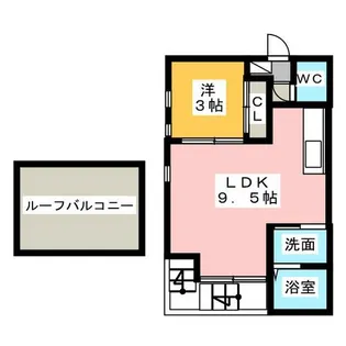 GRANDTIC KRSⅡ【2階】の間取り