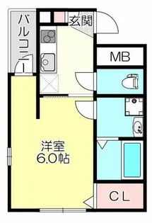 PrimaveraⅡ【2階】の間取り