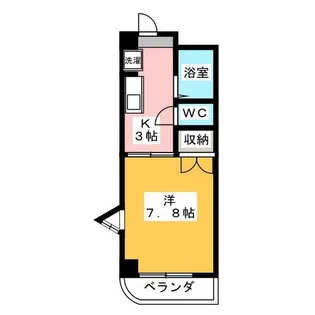 スワン寿【3階】の間取り