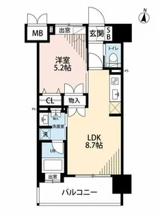 サヴォイフェアリーパーク【7階】の間取り