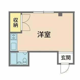 グランドキャナル新町【3階】の間取り