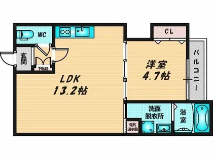 Faseciaサンド【1階】の間取り