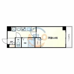 GRAND VERY(グランベリー)【6階】の間取り