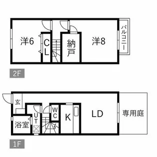 ウイン21【1階】の間取り