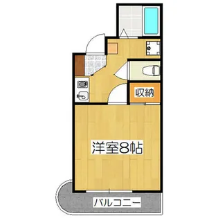 ビバ丸太町【3階】の間取り